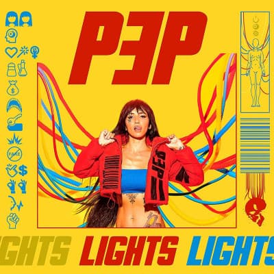 Vinyl Lights - PEP (Red Vinyl) 1