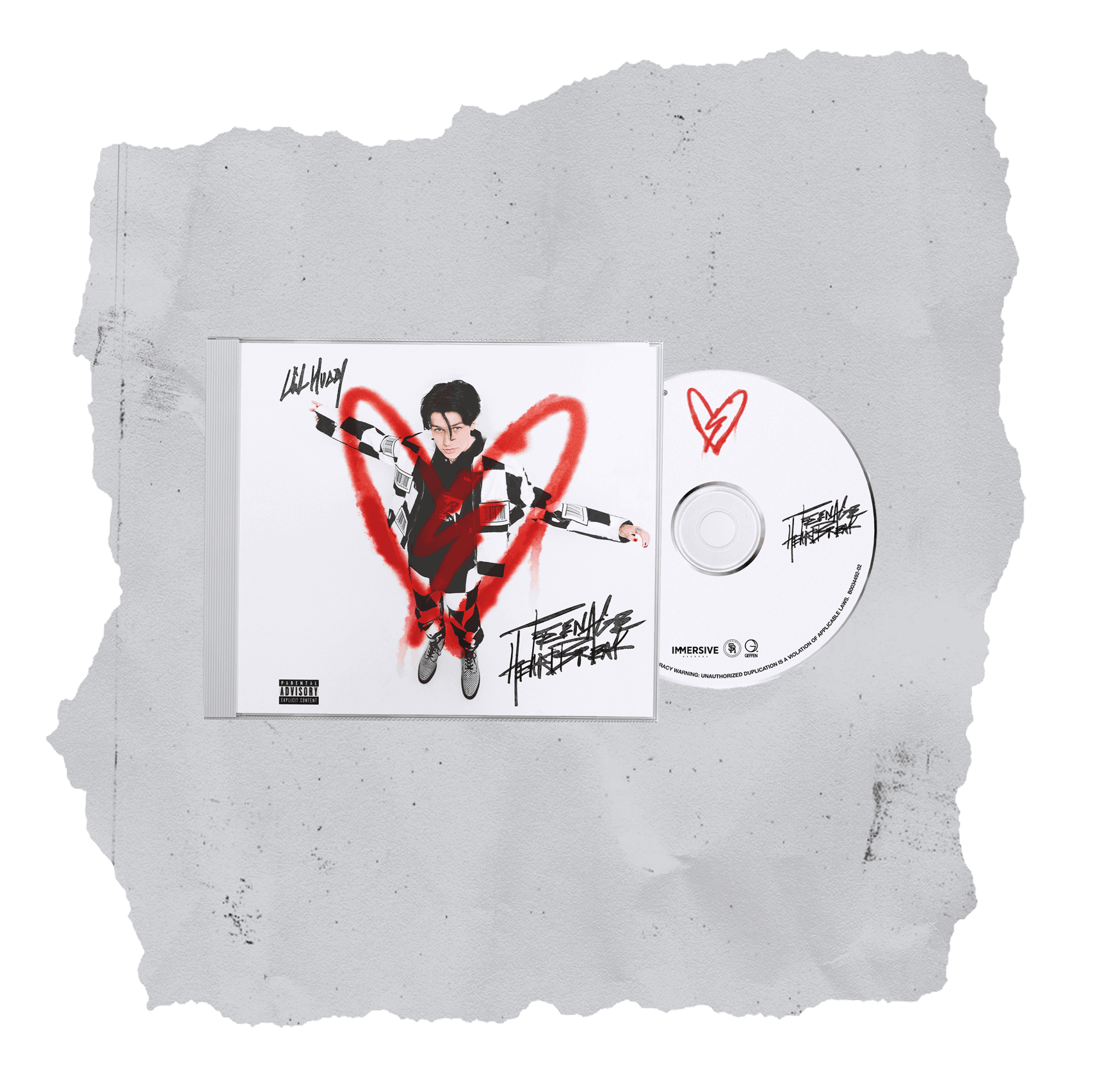 CD Lil Huddy - Teenage Heartbreak