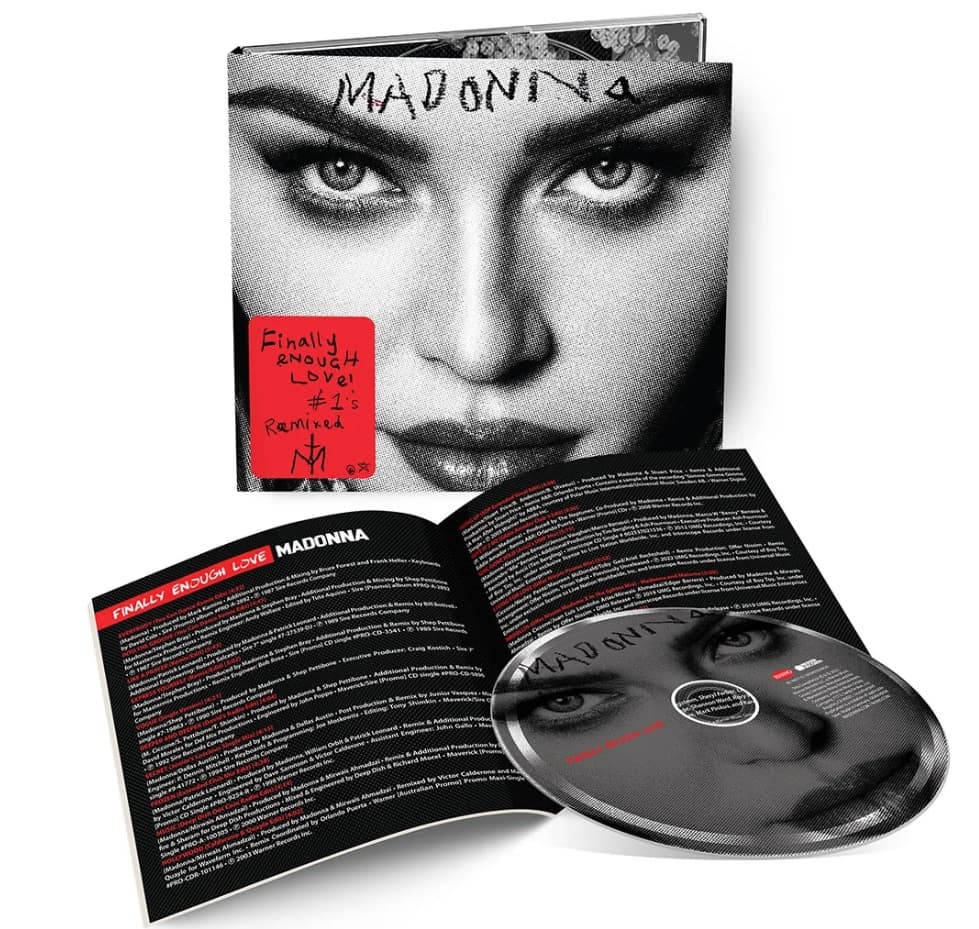 CD Madonna - Finally Enough Love 1