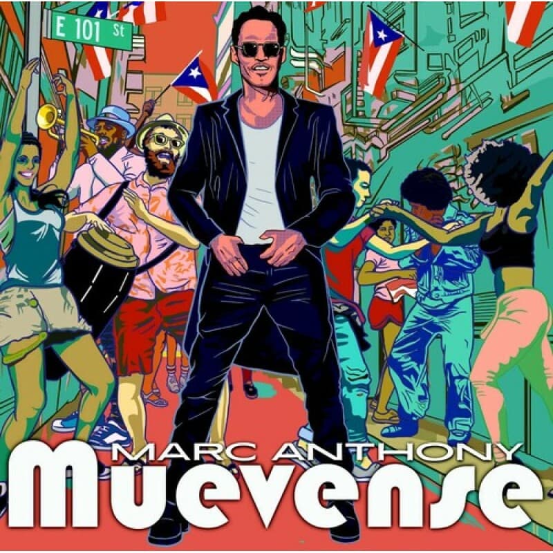 CD Marc Anthony - Muevense 1