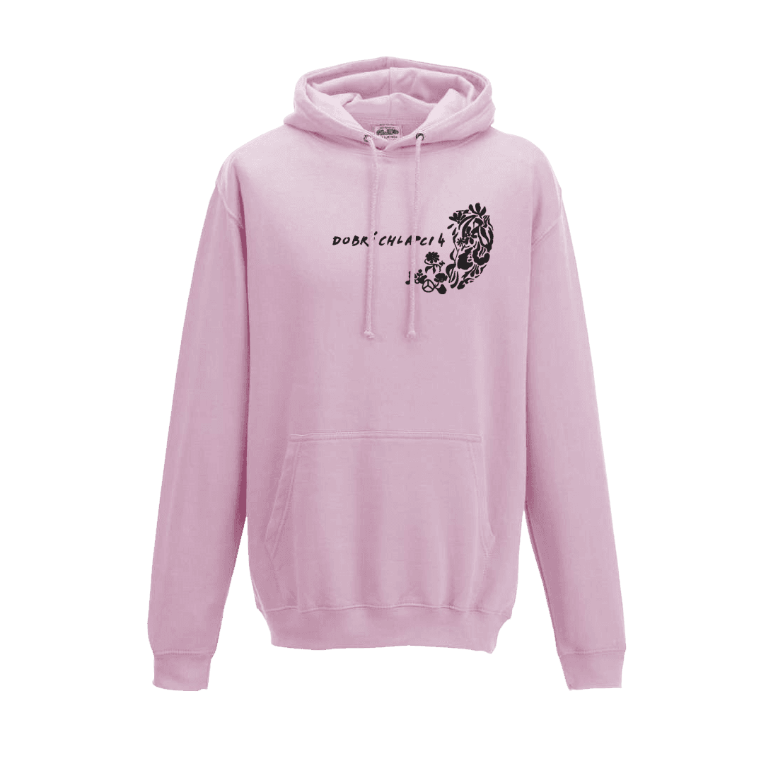 Mikina Moja Reč - Dobrí Chlapci 4, Unisex,Ružová,S 1