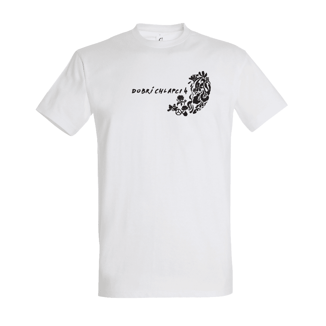 Tričko Moja Reč - Dobrí Chlapci 4, Unisex,Biela,M 1