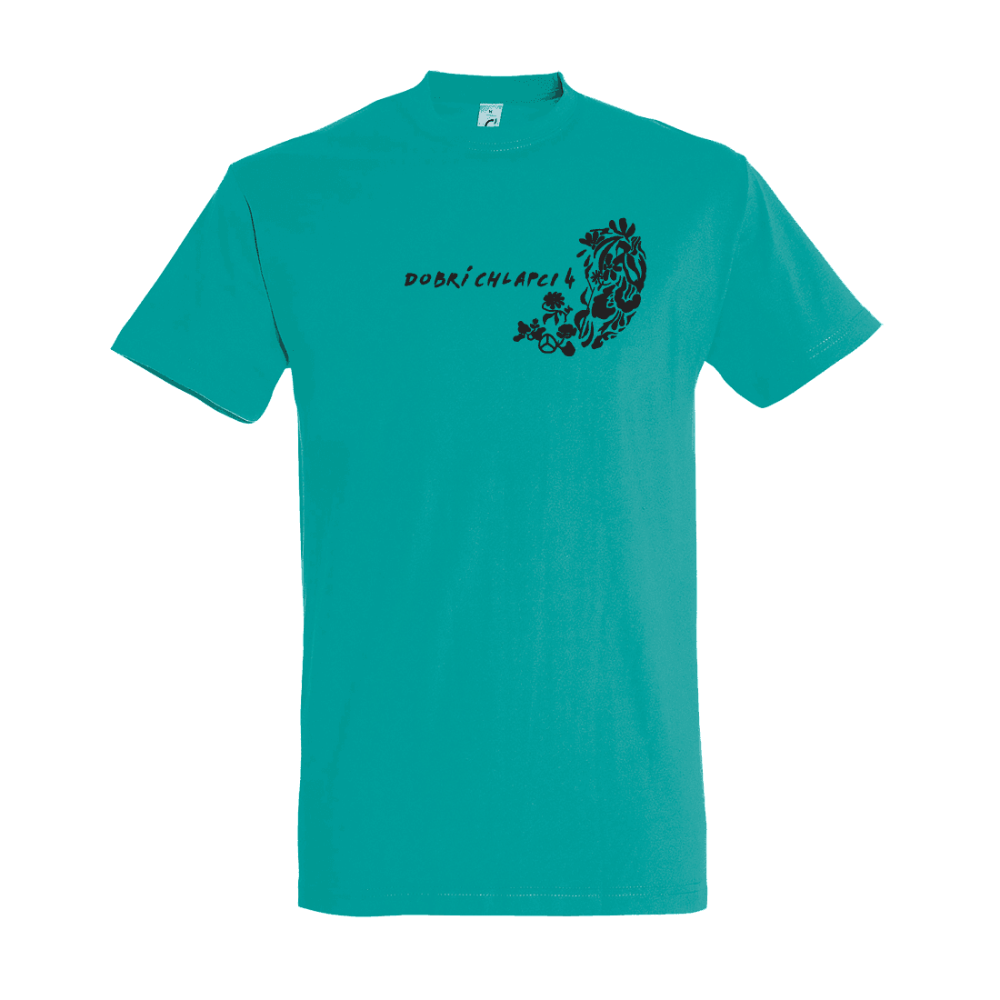 Tričko Moja Reč - Dobrí Chlapci 4, Unisex,Bledomodrá,M
