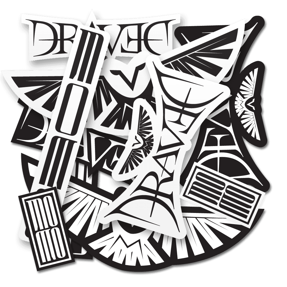 Nálepky Momo - Dravec