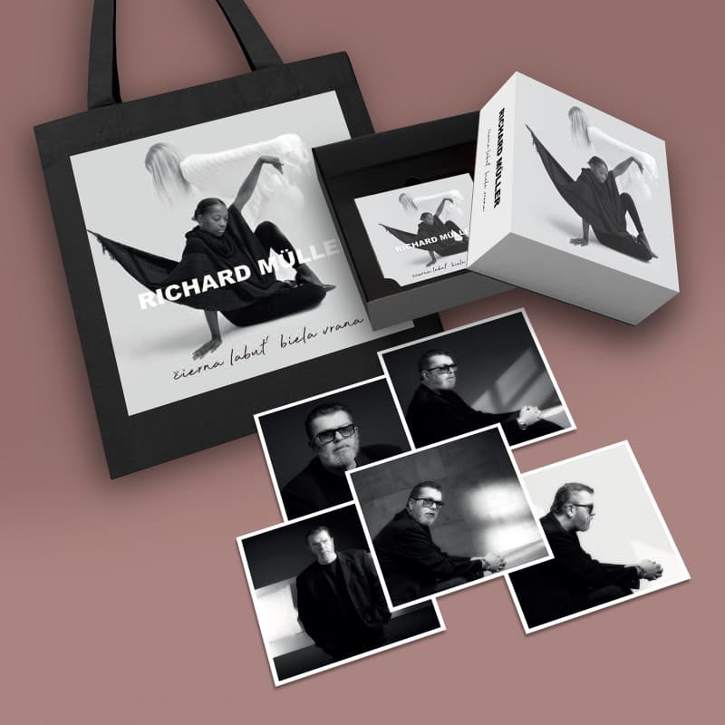 CD Richard Müller - Čierna labuť, biela vrana (Deluxe Box Set) 1