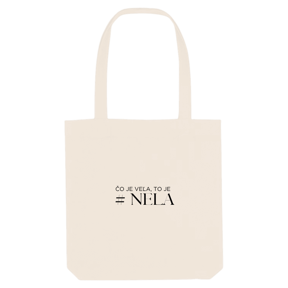 Taška Nela Pocisková - Čo je veľa, to je #NELA, Unisex,Natural,Univerzálna