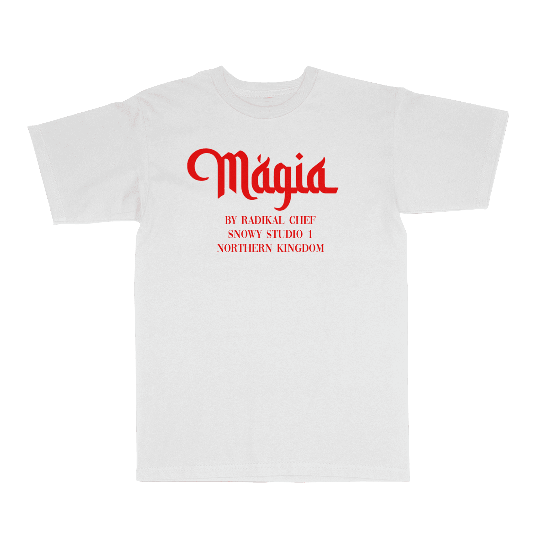Tričko Radikal Chef - Mágia, Muž,Biela,S 1