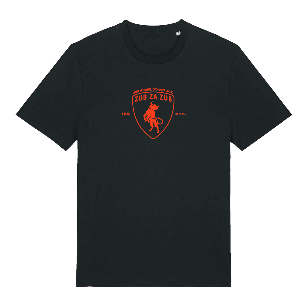 Tričko Raphael (Rafo) - ZUB ZA ZUB (DENTE PRE DENTE, OCCHIO PER OCCHIO), Unisex,Čierna,M