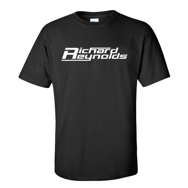 Tričko Richard Reynolds - Logo., Muž,Čierna,S