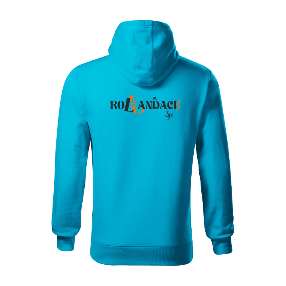 Mikina RoLLanďaci3jo - Rollanďáci 3jo muž, Muž,Real Turquoise,M