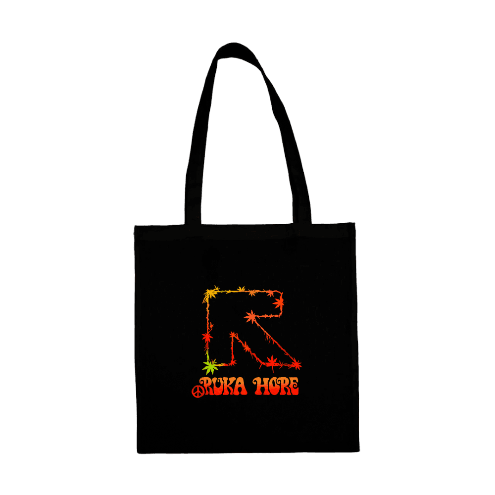 Taška Ruka Hore - Logo Reggae, Unisex,Čierna,Univerzálna 1