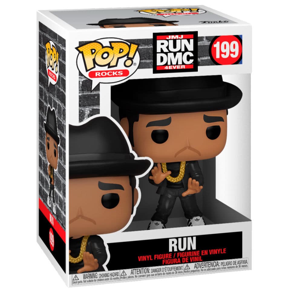 Figúrka Run-DMC - Run DMC POP! Rocks Vinyl Figure RUN 1