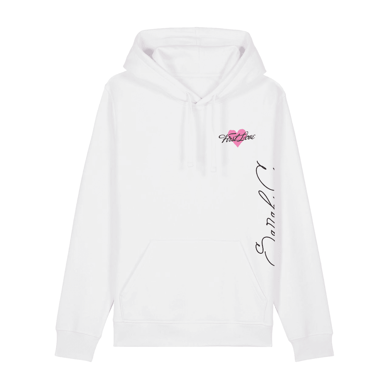 Mikina Sarah C - First Love, Unisex,Biela,S