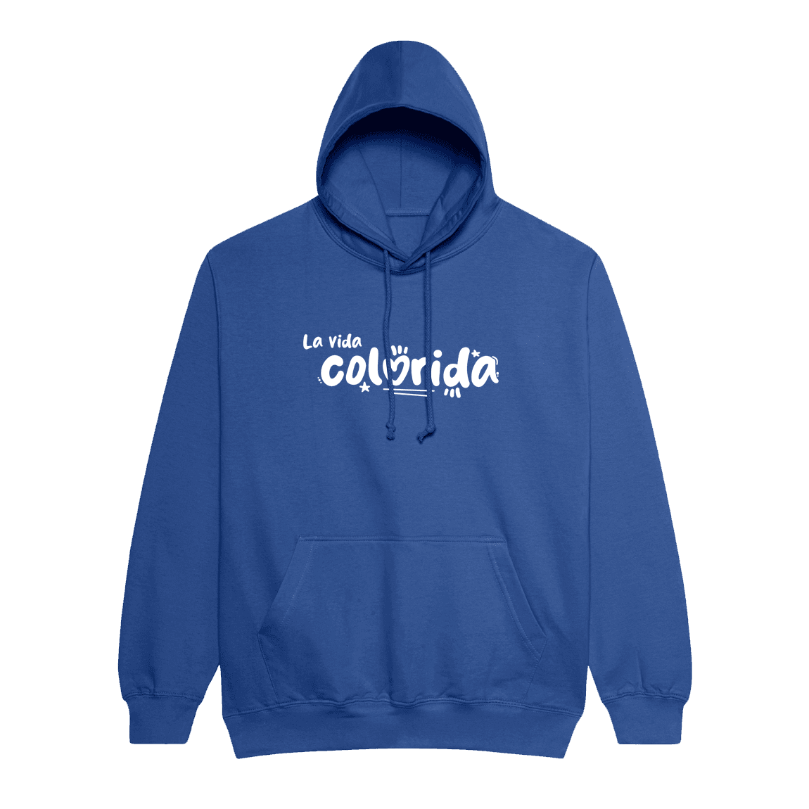 Mikina Sarah C - La vida colorida basic, unisex,Royal,M 1