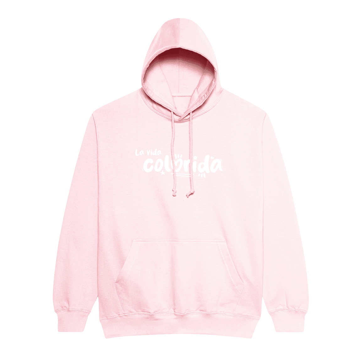 Mikina Sarah C - La vida colorida basic, unisex,Ružová,L
