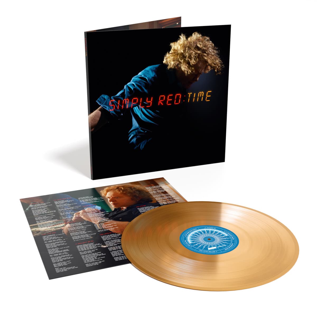Vinyl Simply Red - Time (Gold Vinyl) 1