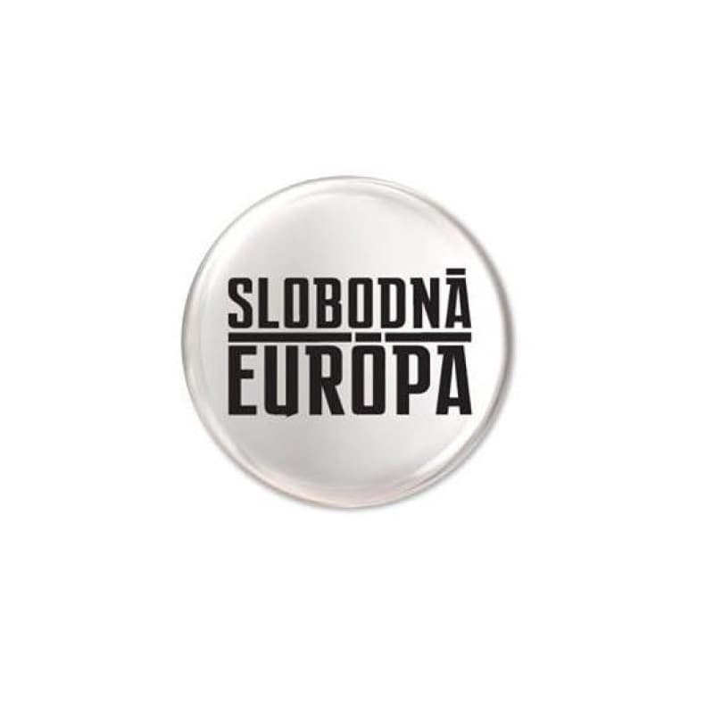 Odznak Slobodná Európa - Slobodná Európa, Biela