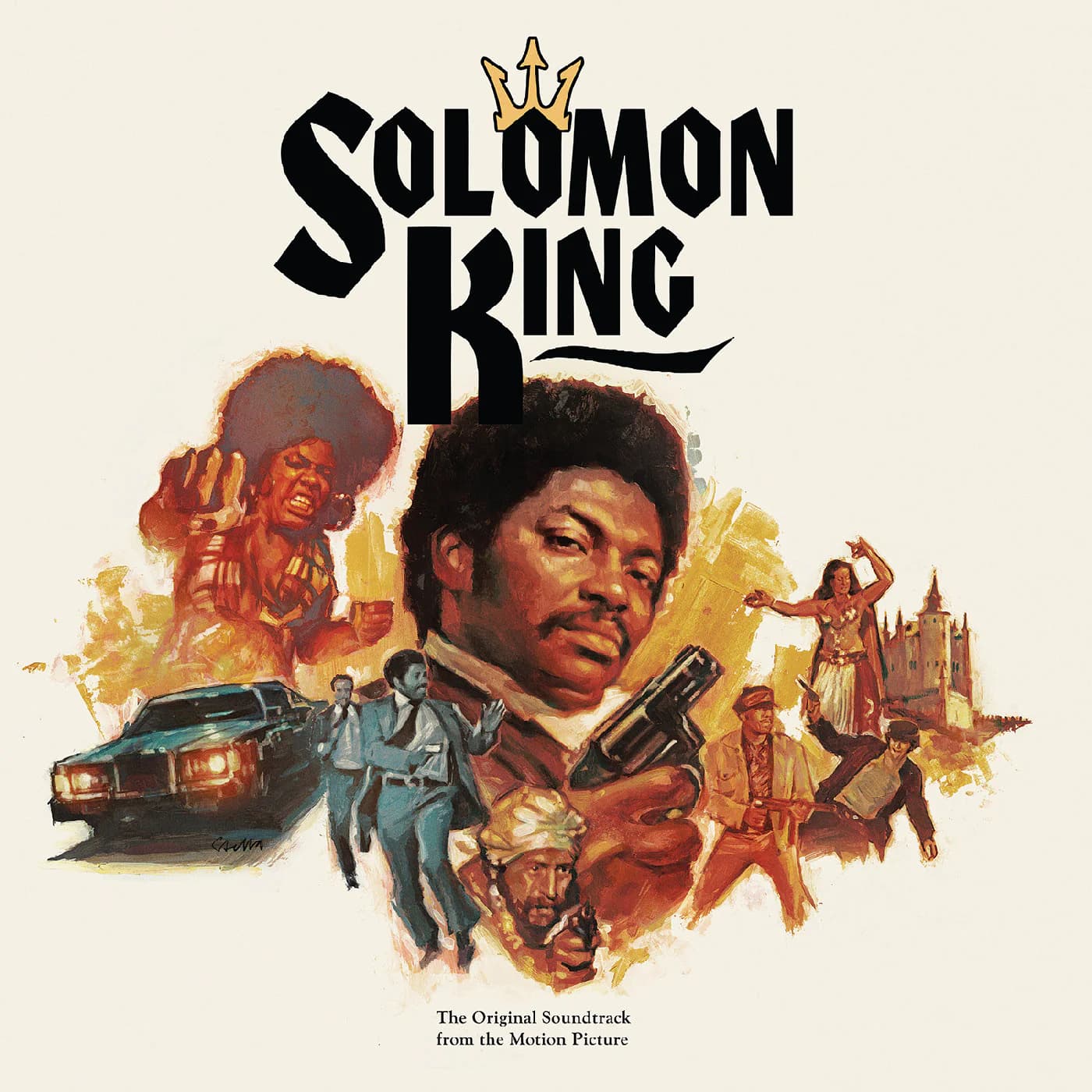 CD Soundtrack - Solomon King (The Original Soundtrack From The Motion Picture) 1