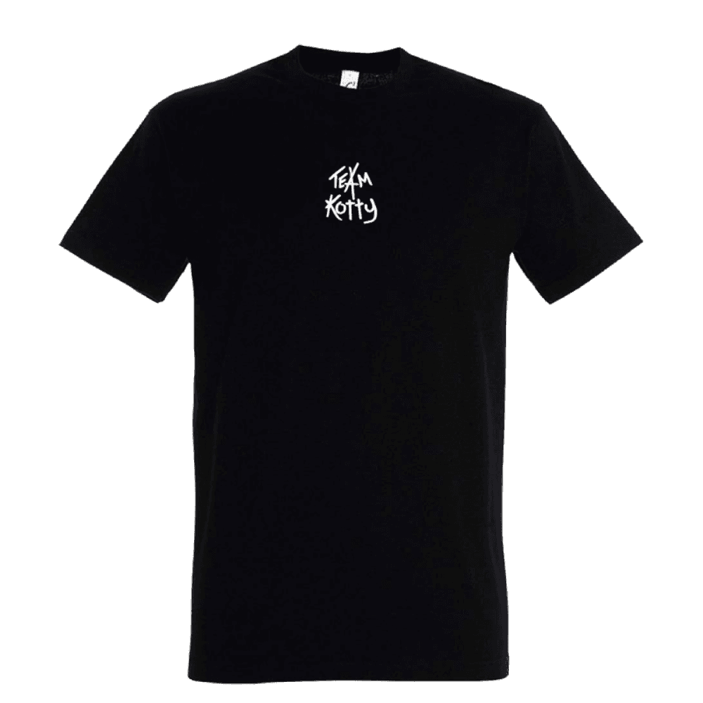 Tričko Tomy Kotty - Team Kotty - Edícia Fanúšik, Unisex,Čierna,S 1