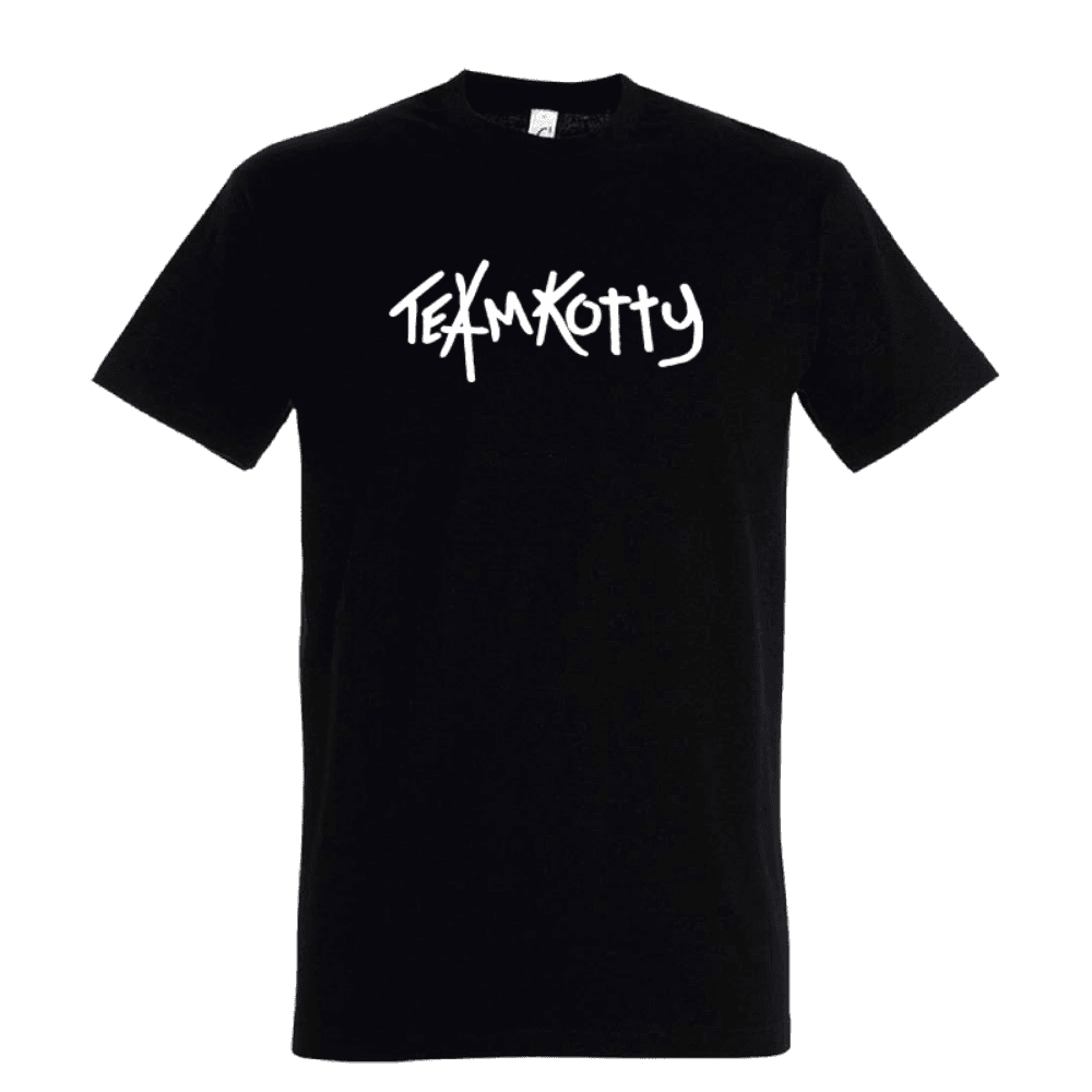 Tričko Tomy Kotty - Team Kotty - Edícia Sponzor, Unisex,Čierna,M