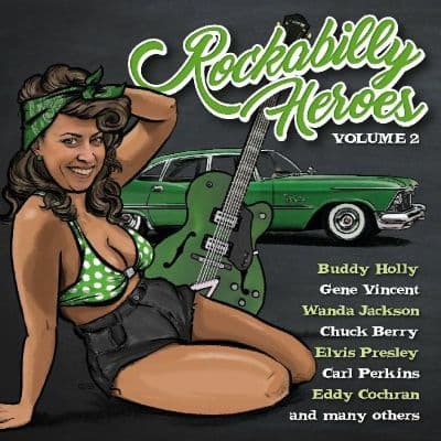 Vinyl Výberovka - Rockabilly Heroes Volume 2 (Transparent Green Vinyl) 1