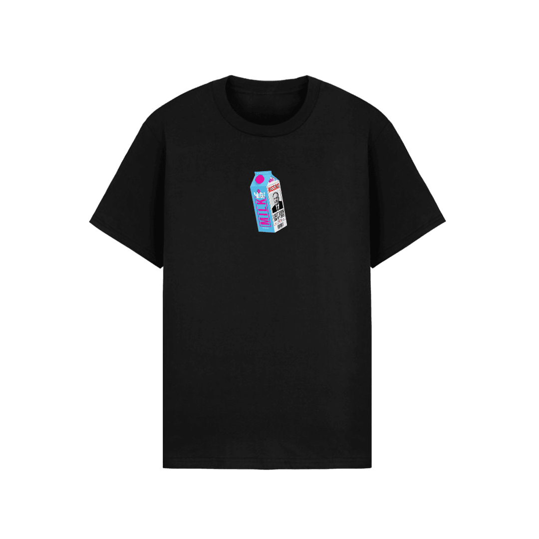 Tričko WIG - MISS!NG Kiska, Unisex,Čierna,M 1