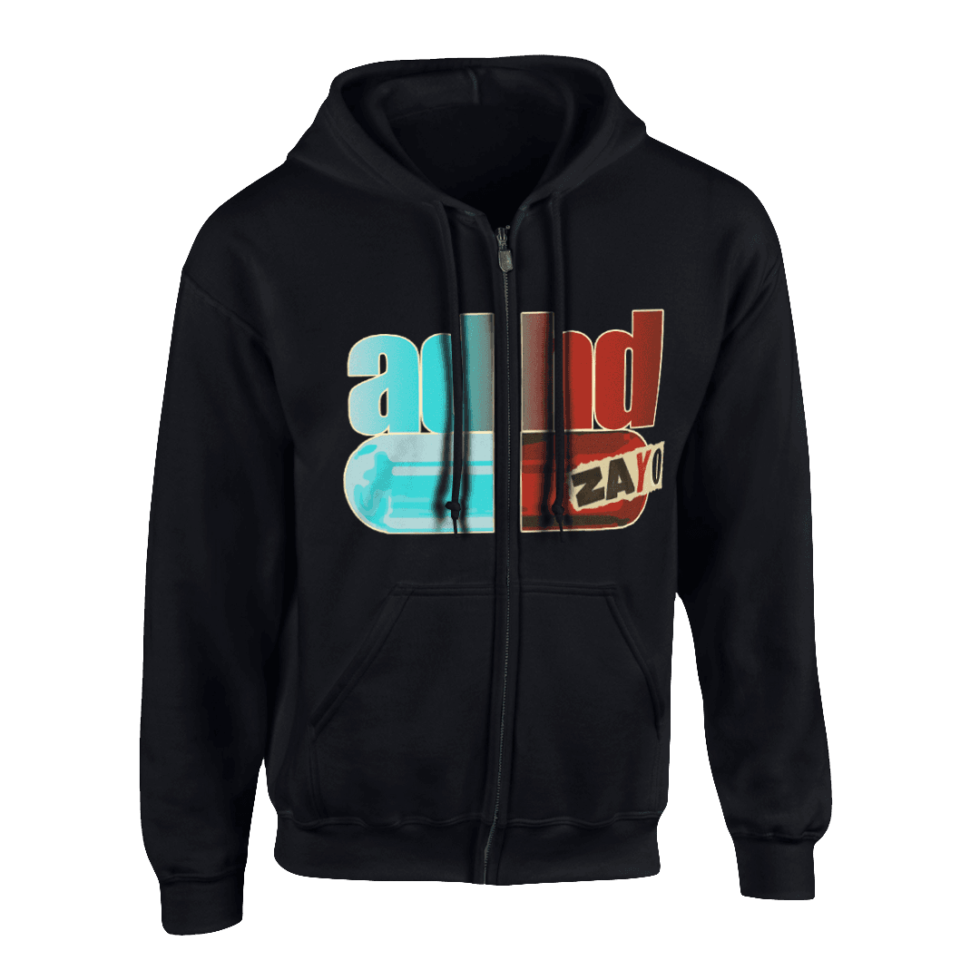 Zipper Zayo - ADHD, Unisex,Čierna,XL 1