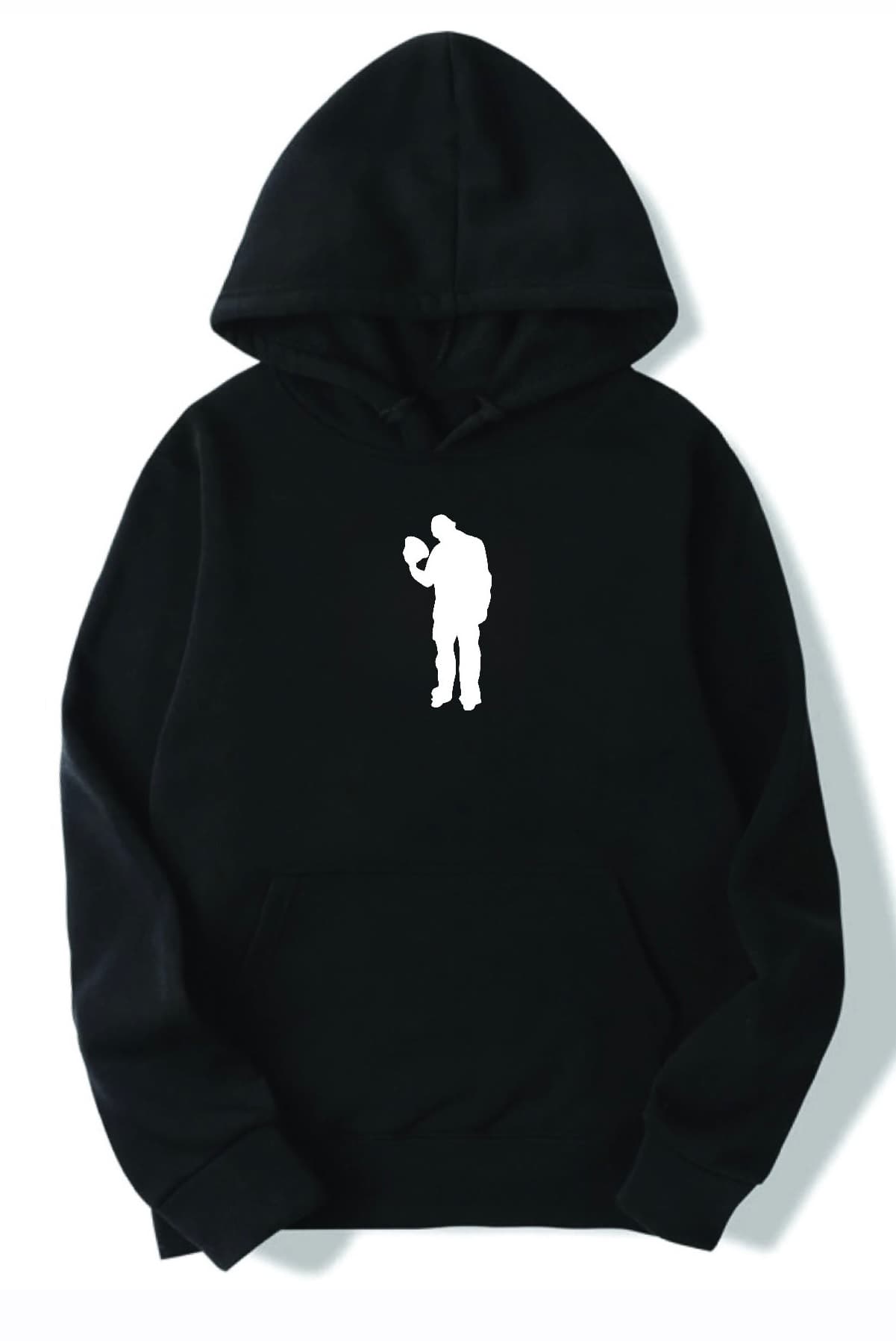 Mikina Zayo - Klobúk Dole, Unisex,Čierna,M