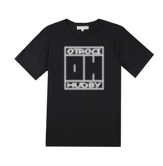 Tričko Žužuleta - Otroci Hudby, Muž,Čierna,L 1