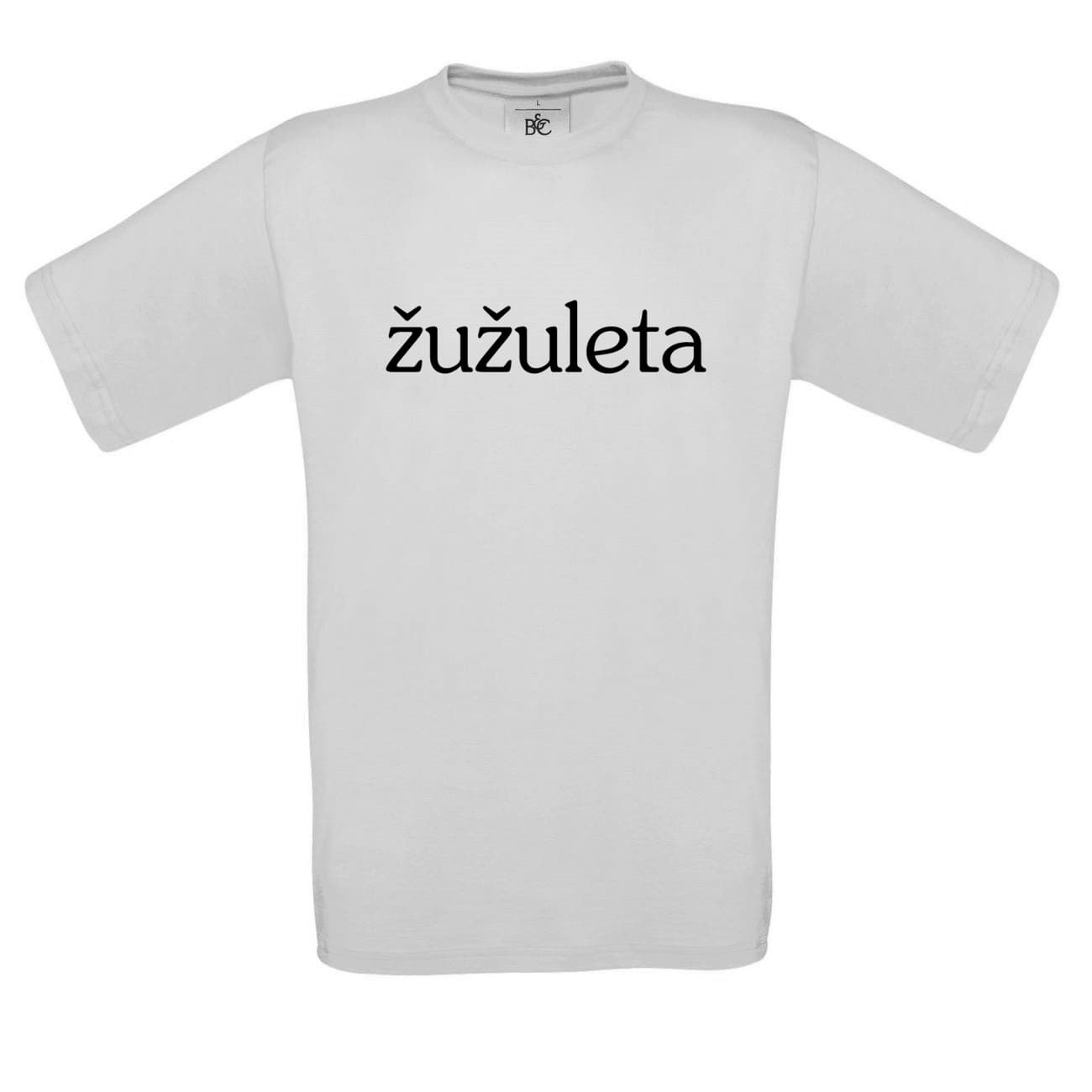 Tričko Žužuleta - Žužuleta logo, Muž,Biela,L