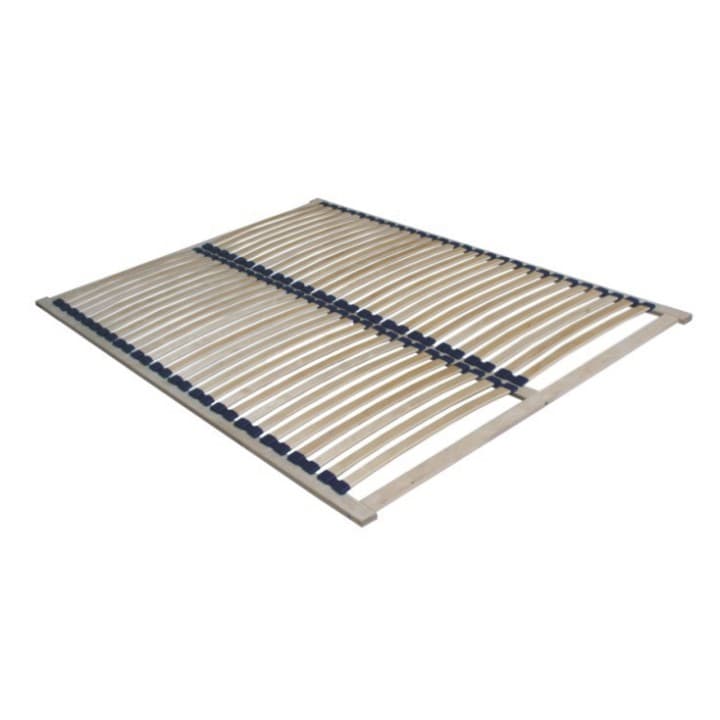 KONDELA Twinpack lamelový rošt 180x200 cm brezové drevo 1