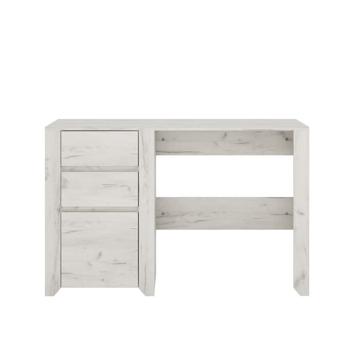 KONDELA Angel Typ 80 3S pc stolík biela / craft 1