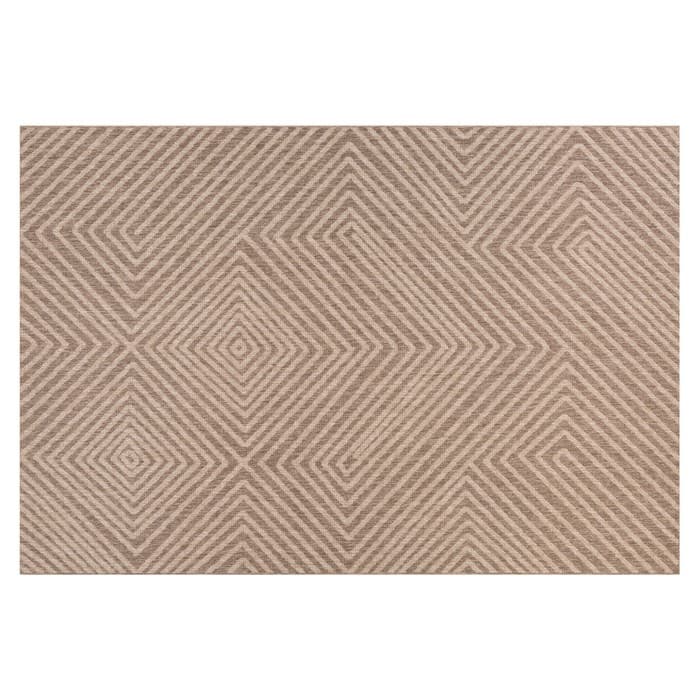 KONDELA Dawn Typ 1 terasový koberec 200x280 cm hnedobéžová / vzor 1
