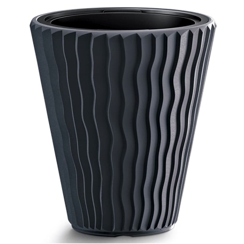 NABBI DBSP300 plastový kvetináč 29,7 cm antracit 1