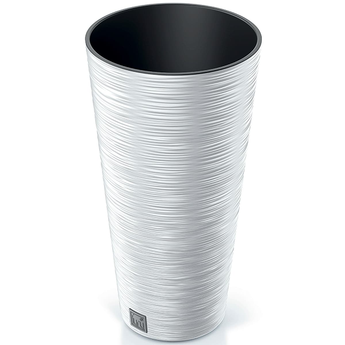NABBI DFRH250 plastový kvetináč 25 cm biela 1