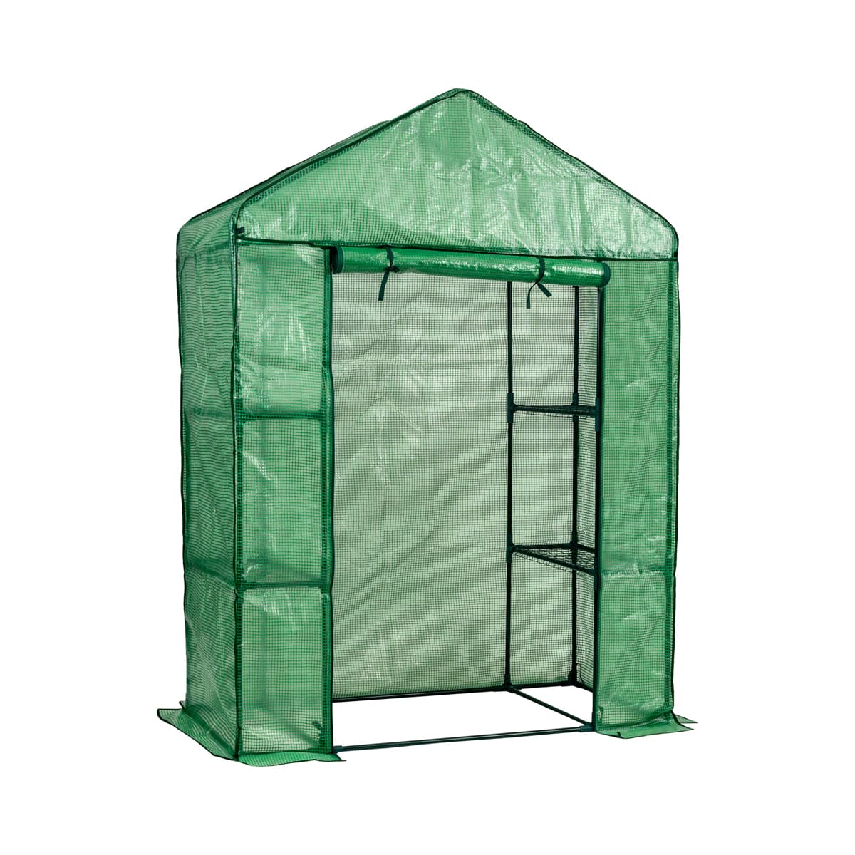 NABBI Greenshelf balkónový fóliovník 70x140x200 cm zelená 1