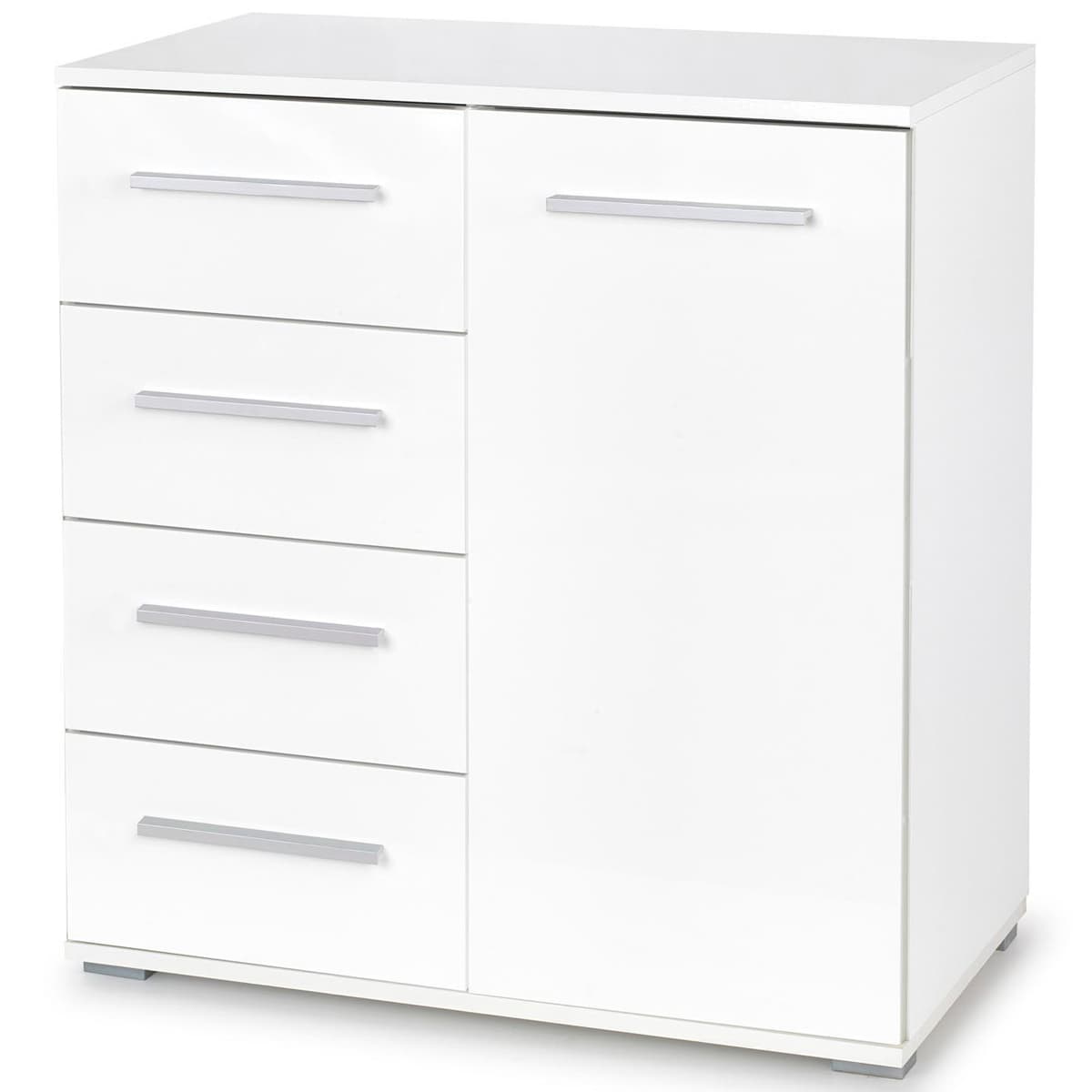 HALMAR Lima KM2 komoda biely lesk 1