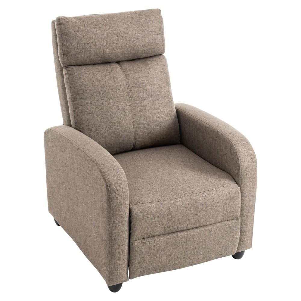 KONDELA Kreso New relaxačné kreslo hnedá 1