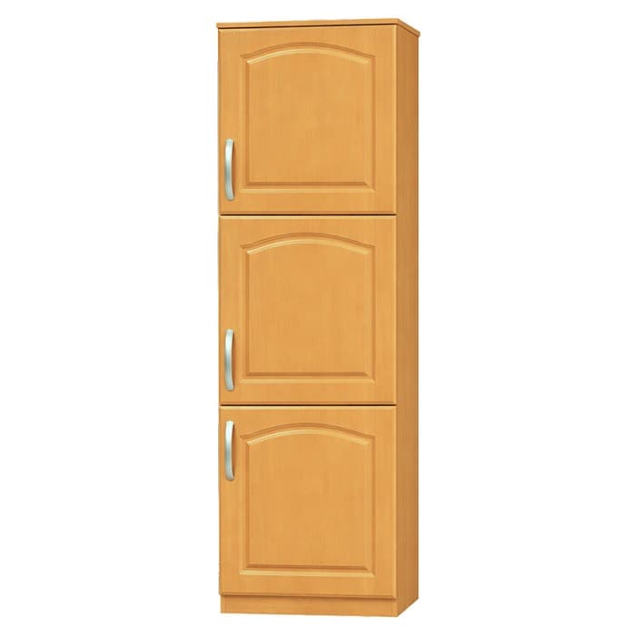 KONDELA Lora MDF New S40/210/57 P potravinová skriňa jelša 1