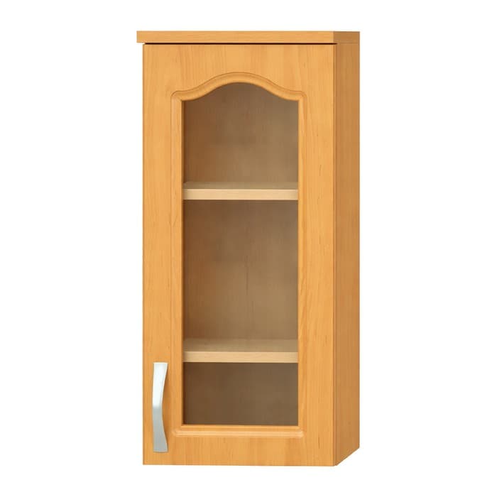 KONDELA Lora MDF New W40S P horná kuchynská skrinka jelša 1