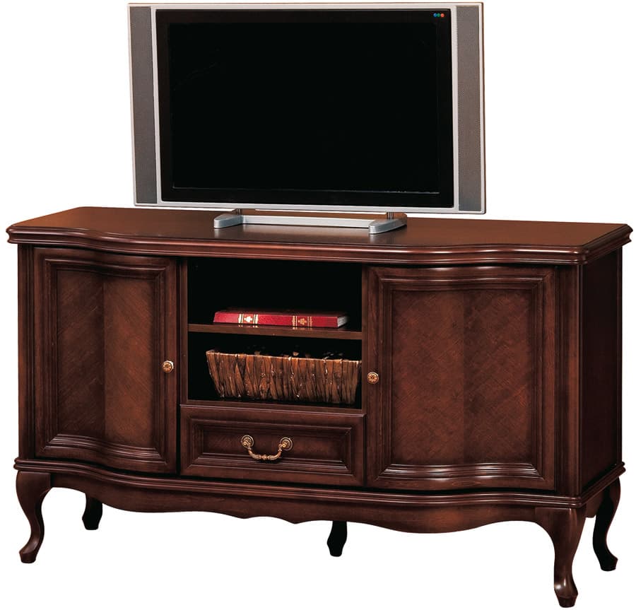 TARANKO Wersal W-RTV rustikálny tv stolík wenge 1