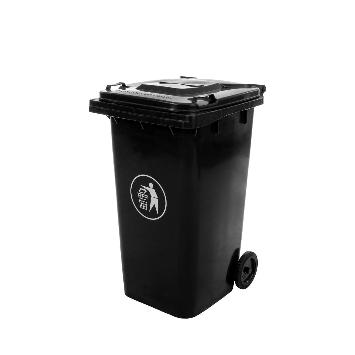 NABBI Mulltonne 240 L popolnica čierna 1