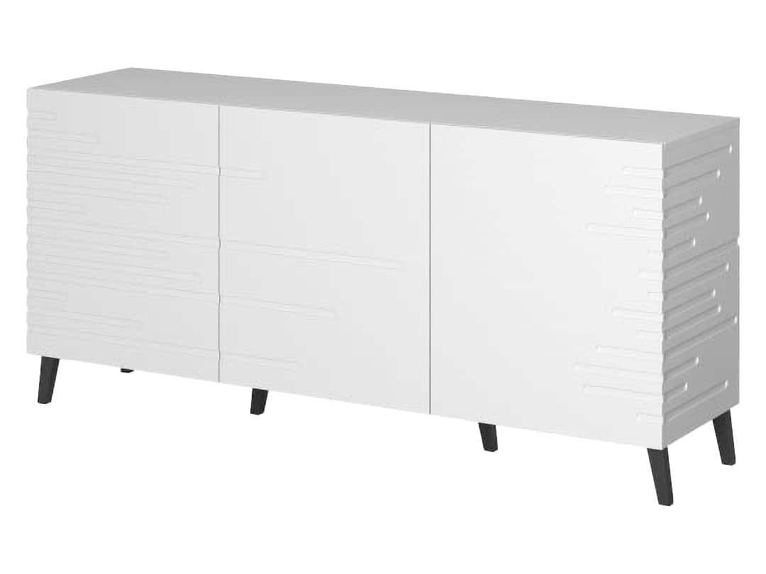 CAMA MEBLE Nova trojdverová komoda biela 1