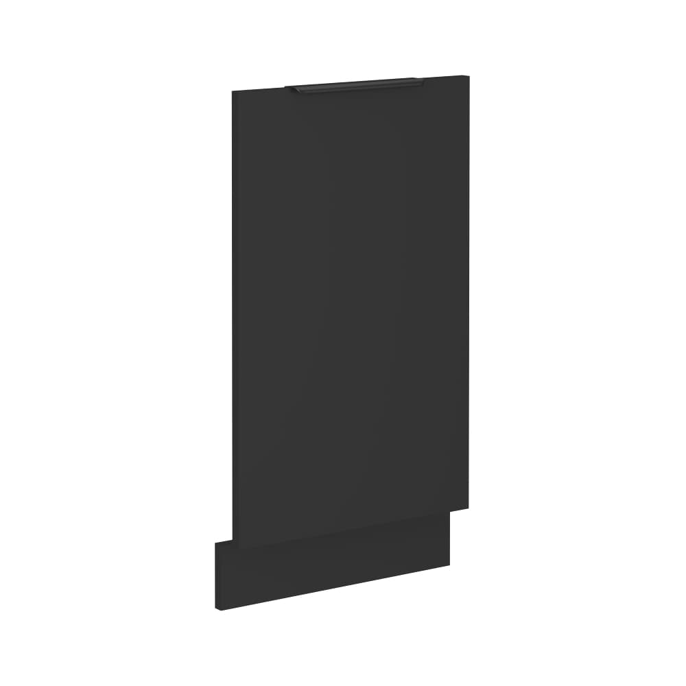 KONDELA Siber ZM dvierka na umývačku 71,3x44,6 cm čierna 1