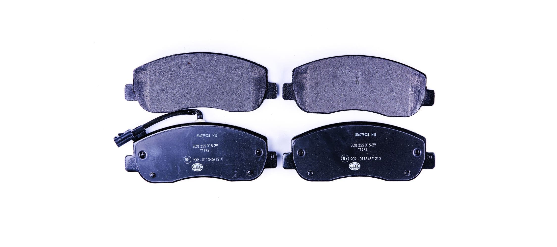 HELLA Sada brzdových platničiek kotúčovej brzdy 8DB 355 015-291 1