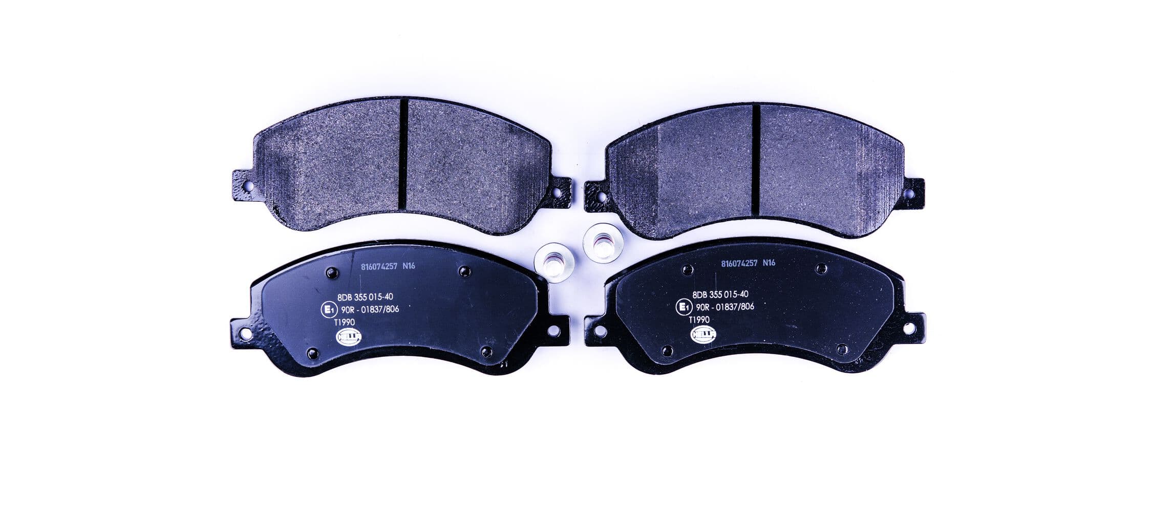 HELLA Sada brzdových platničiek kotúčovej brzdy 8DB 355 015-401 1