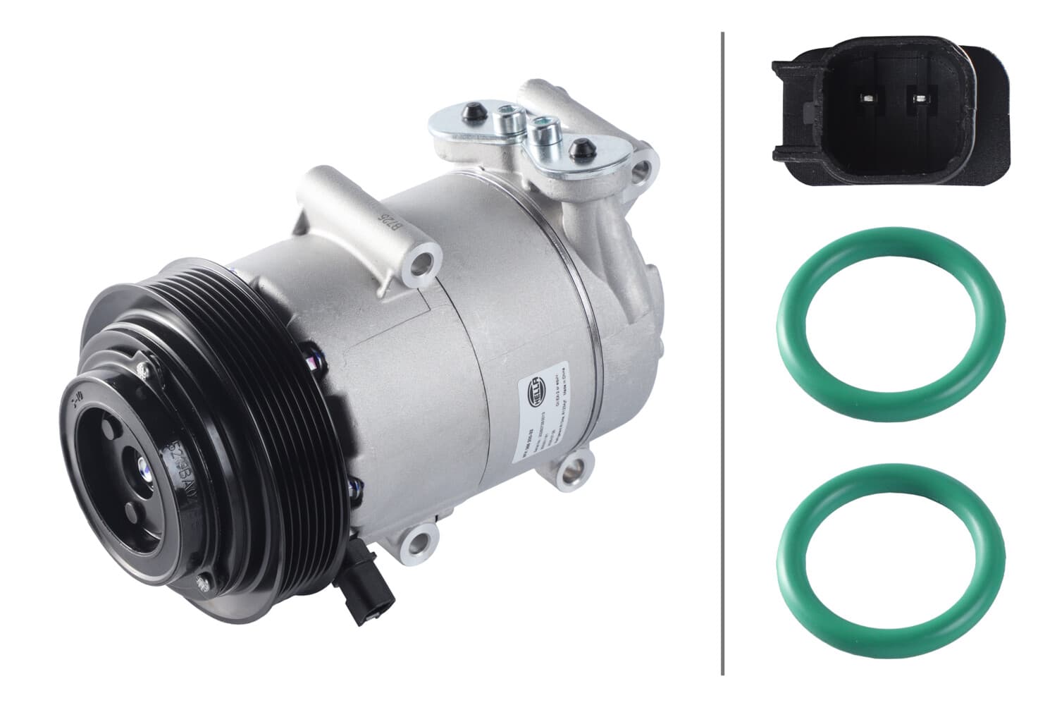 HELLA Kompresor klimatizácie 8FK 366 200-321 1