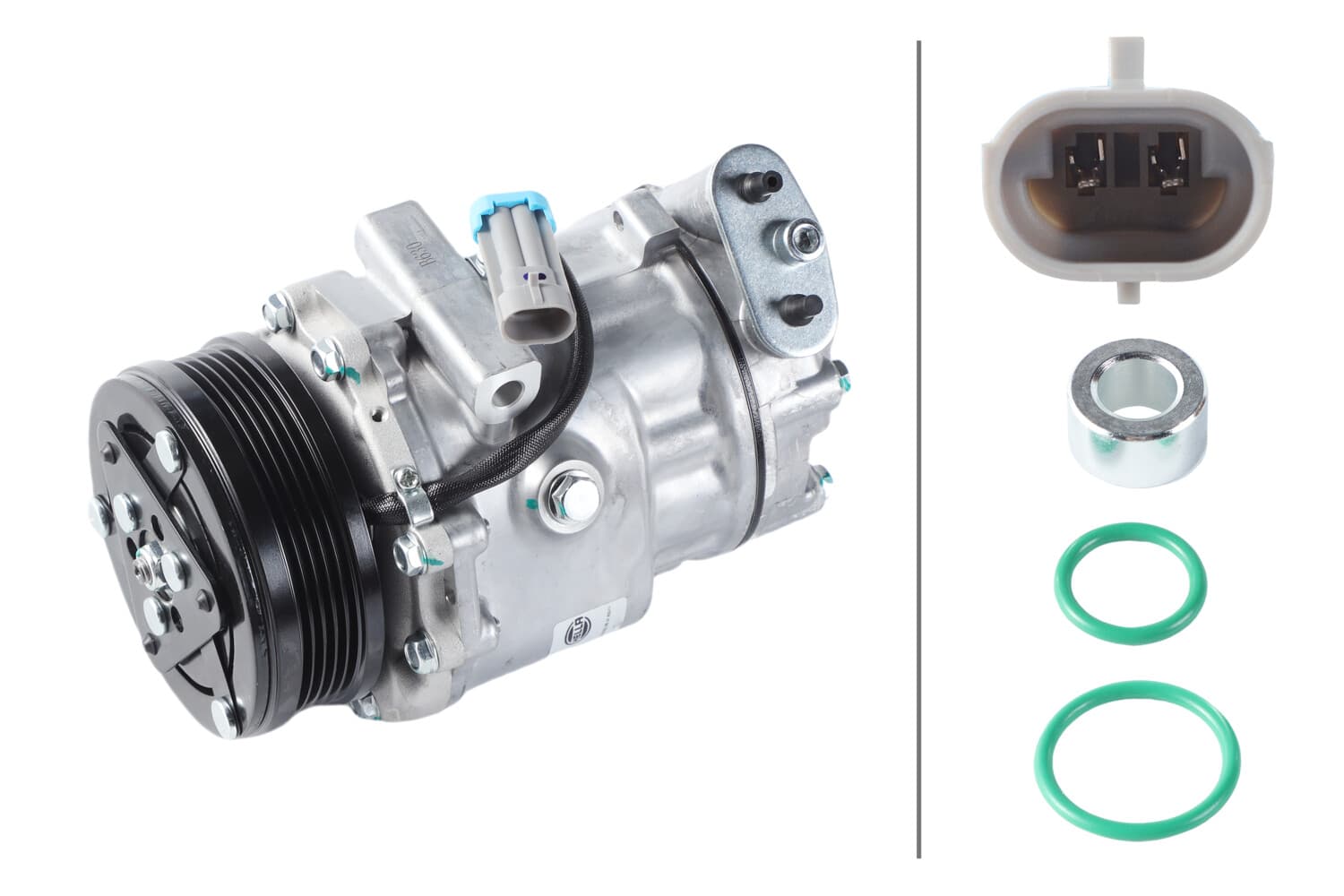 HELLA Kompresor klimatizácie 8FK 366 200-911 1