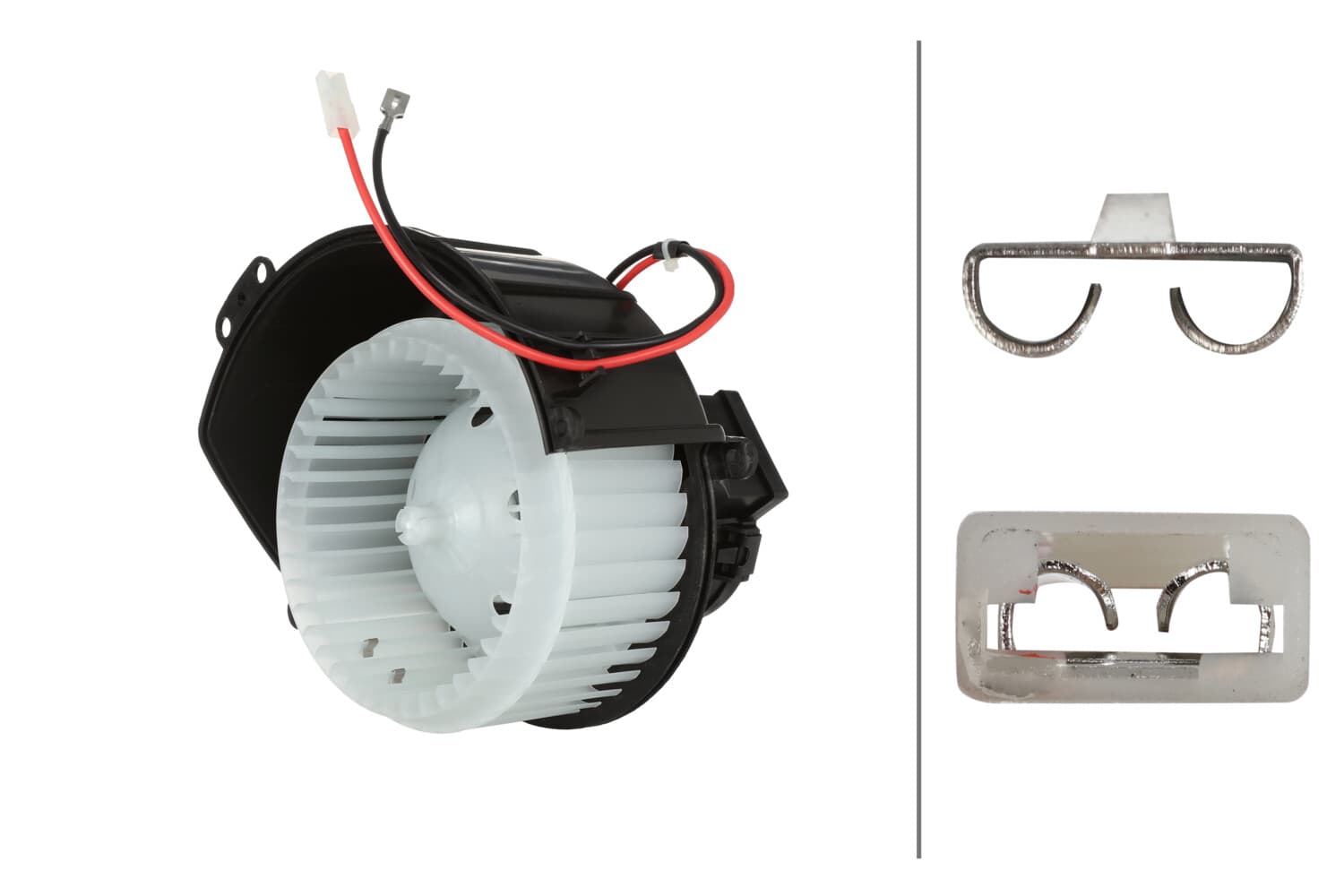 HELLA Vnútorný ventilátor 8EW 366 400-451 1