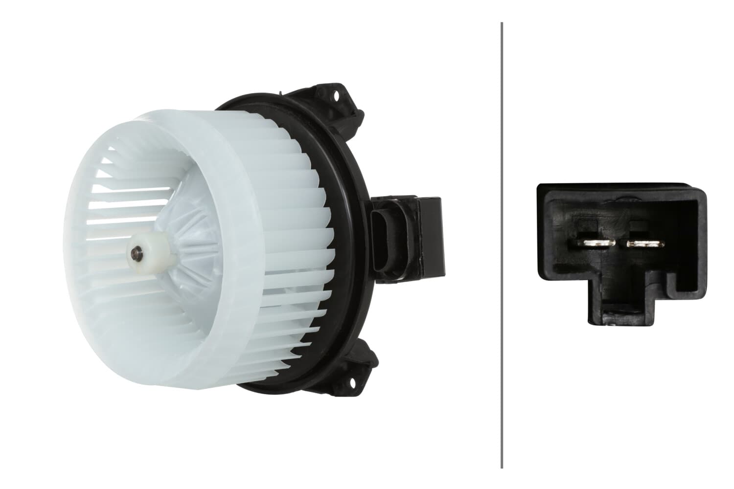 HELLA Vnútorný ventilátor 8EW 366 400-911 1